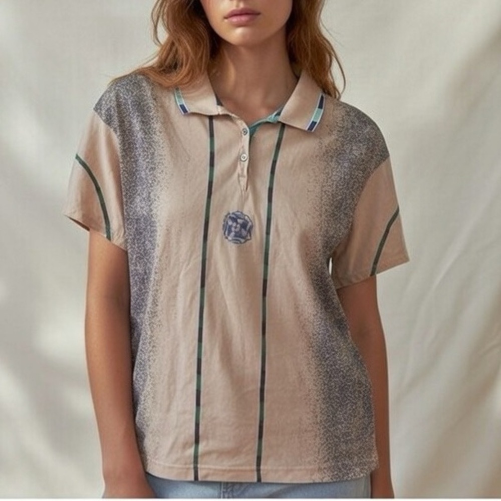 IXSPA Vintage 80’s Women’s Polo Shirt Size Medium